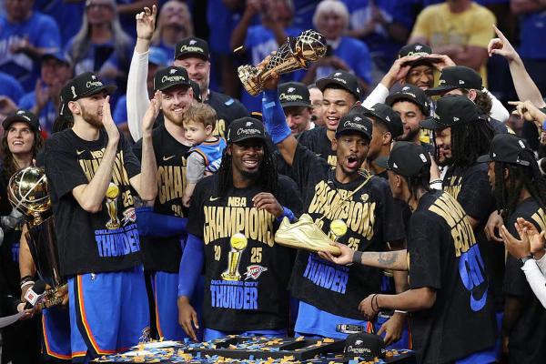 Oklahoma City Thunder win second NBA title
