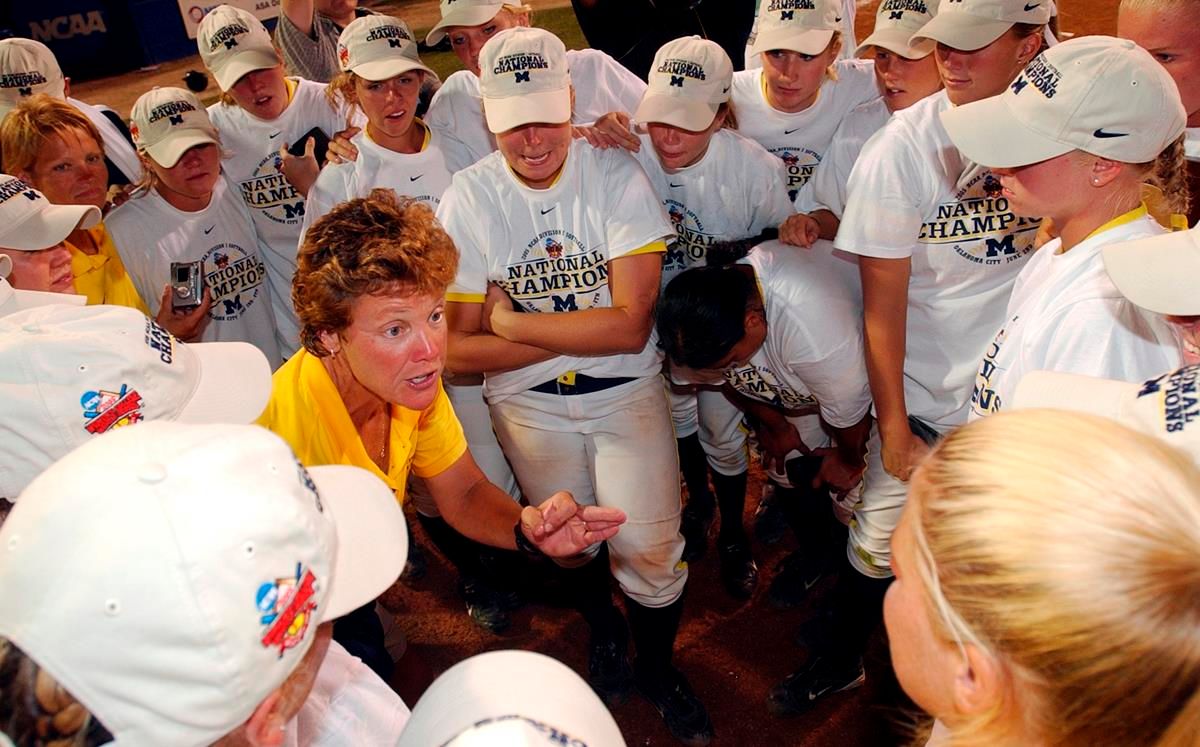 Softball’s GOAT coach hangs up her cleats