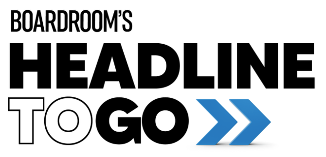 Boardroom's "Headline to go" logo.