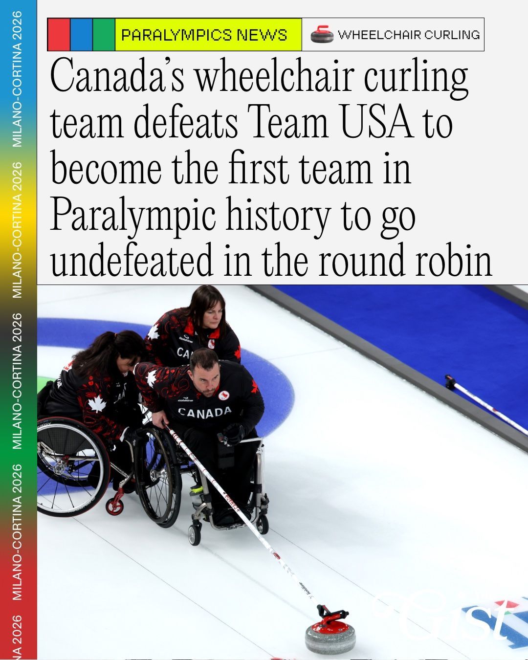 Team Canada makes history