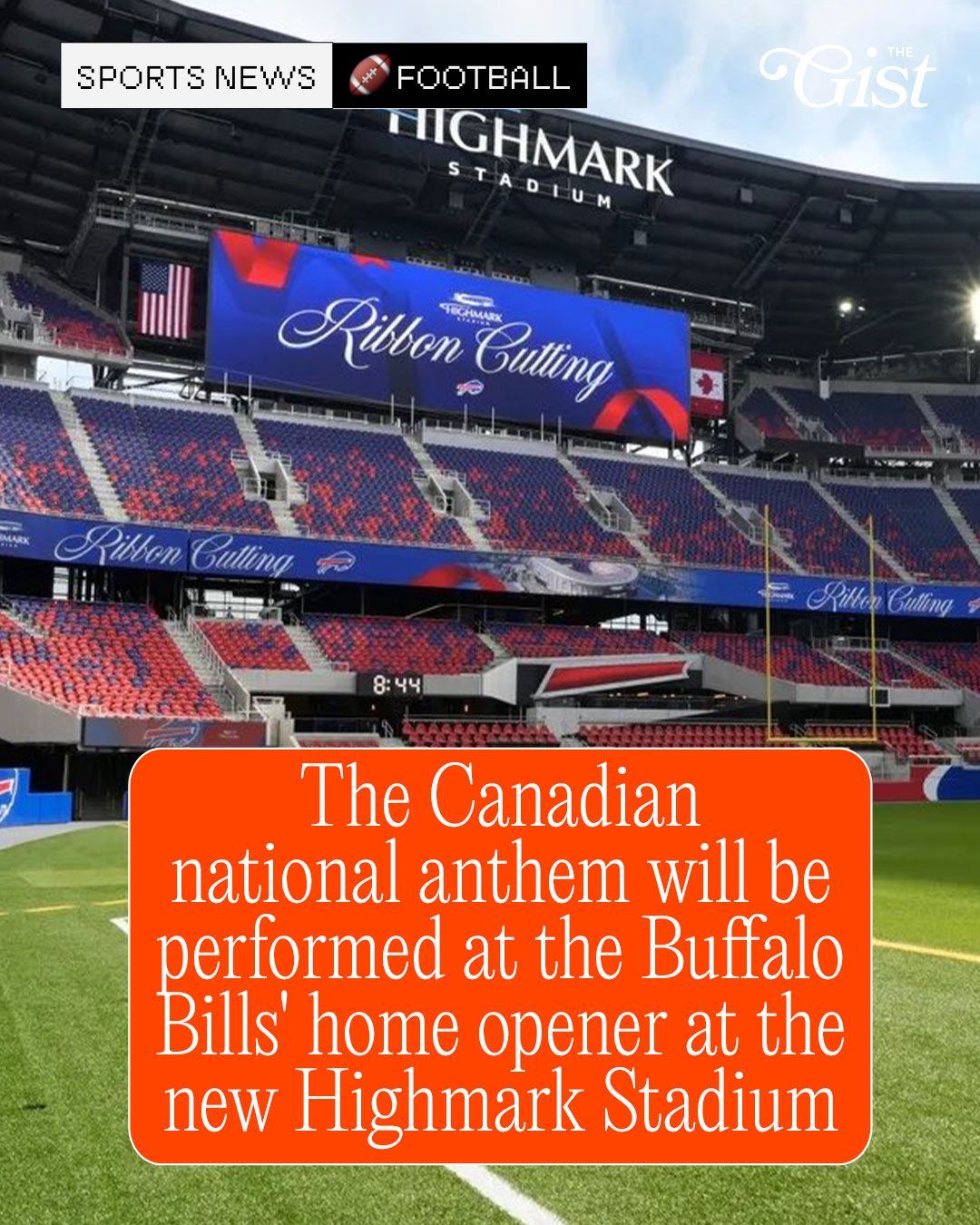 Canadian band, Barenaked Ladies, will perform O Canada before the Buffalo Bills' September 17th home opener against the Detroit Lions. 🇨🇦⁣