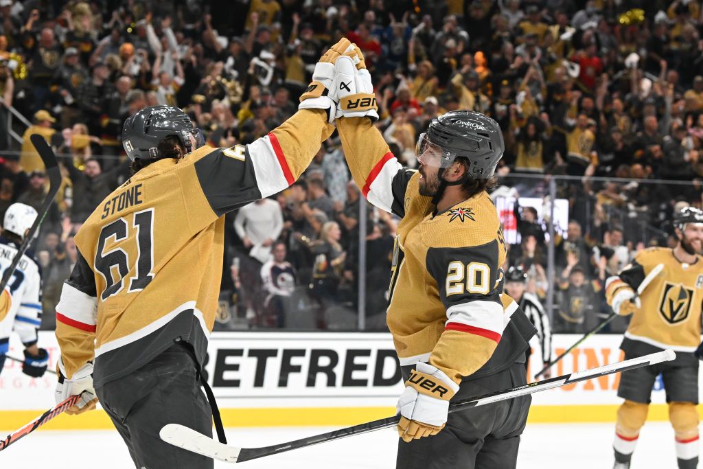 Vegas Golden Knights are the first team to reach the second round