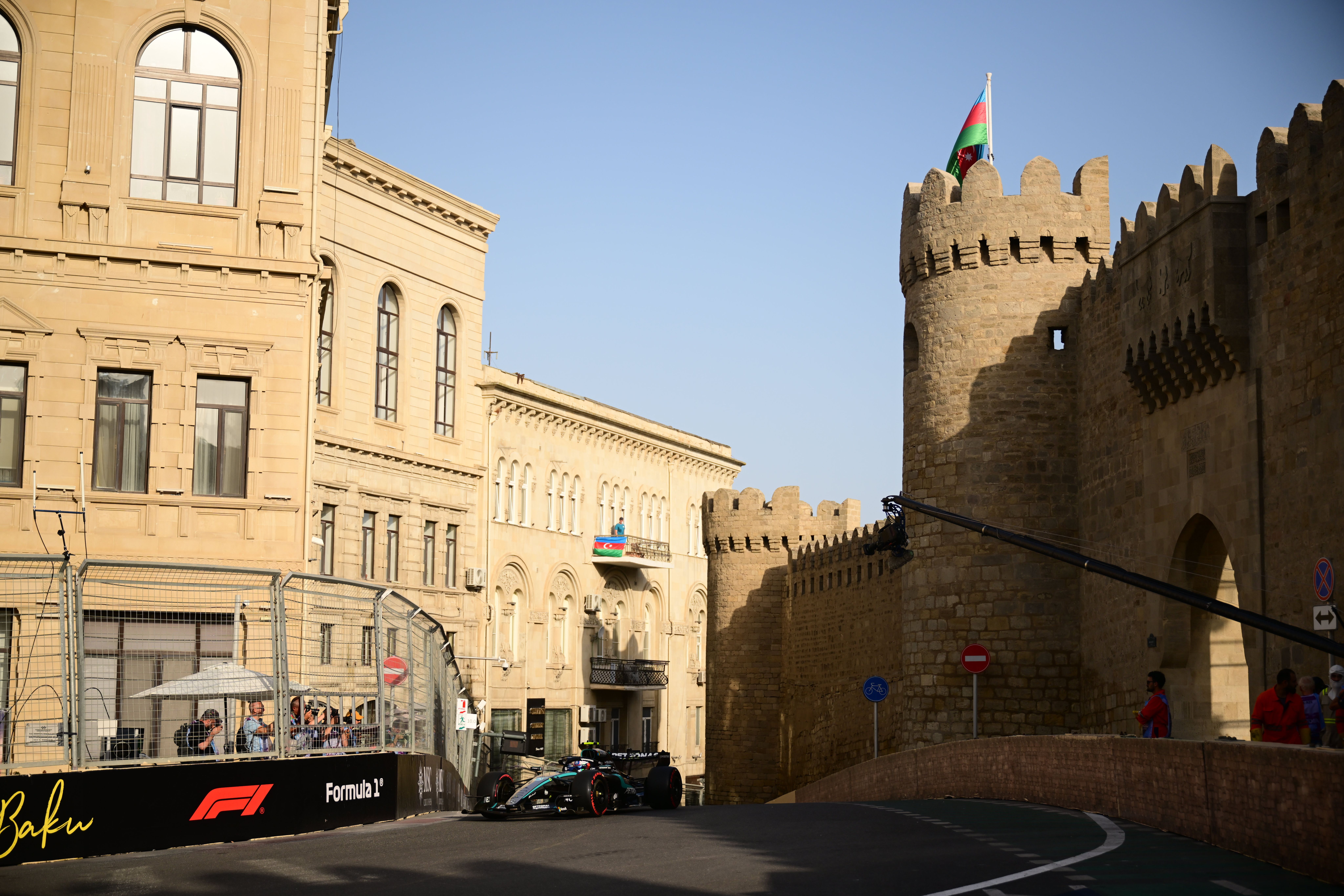 Kimi Antonelli drives