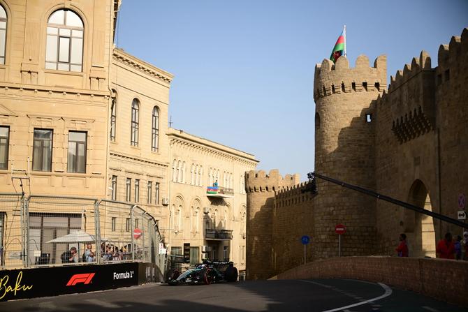 Kimi Antonelli drives
