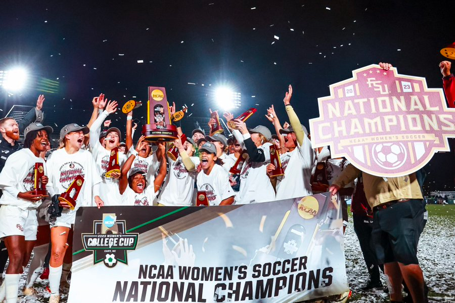 Florida State won their fourth national championship in women's soccer