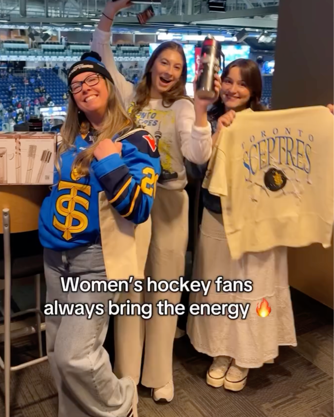 Our SharkNinja VIP contest winners were treated to the PWHL playoff game of a lifetime