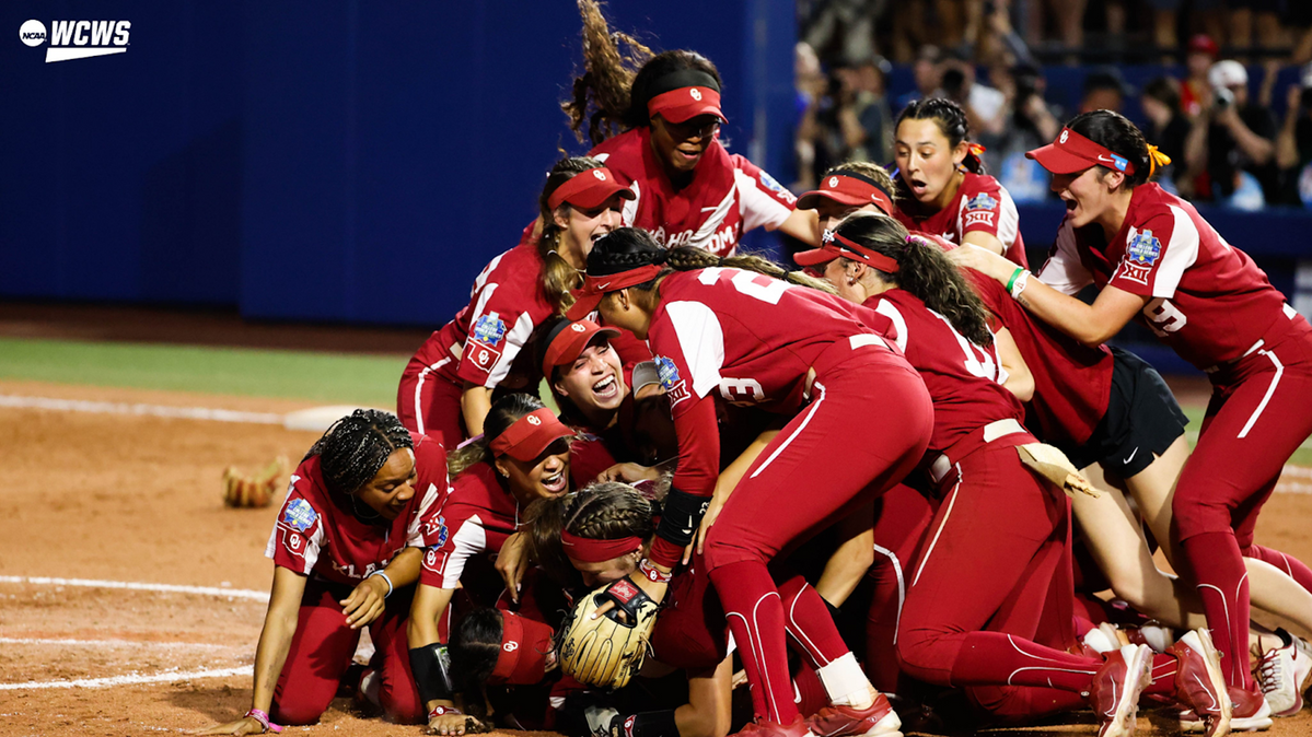 The Oklahoma Sooners complete the three-peat at the Women's College World Series