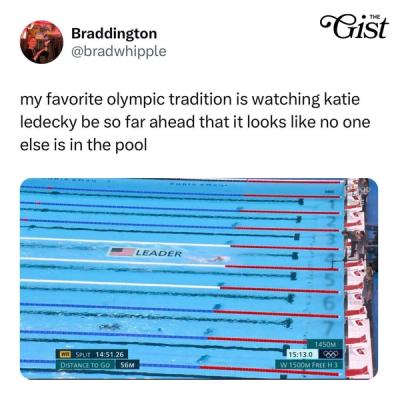 What's your favorite Olympic tradition? 😂