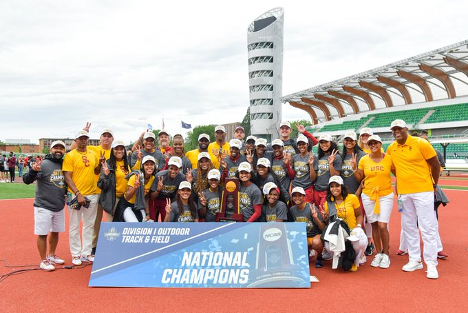 Los Angeles: USC Women Win Title at NCAA Outdoor Track & Field Championship 