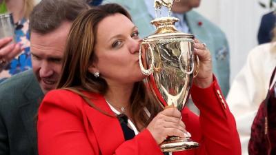 Cherie DeVaux becomes first woman trainer to win the Kentucky Derby