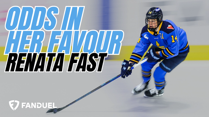 An image of Renata Fast with text reading "Odds in Her Favour: Renata Fast".