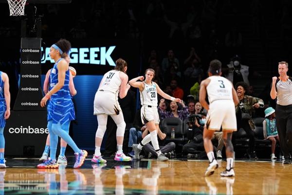 Sabrina Ionescu notches another record-breaking triple-double