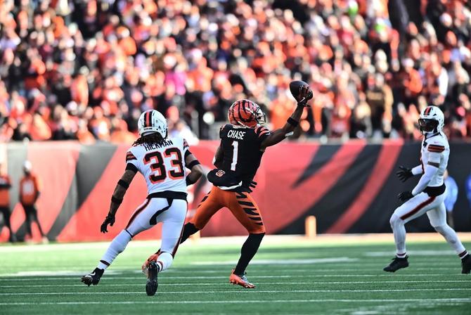 Cincinnati Bengals wide receiver Ja’Marr Chase