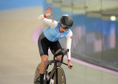 Keeley Shaw Wins Bronze in Track Cycling