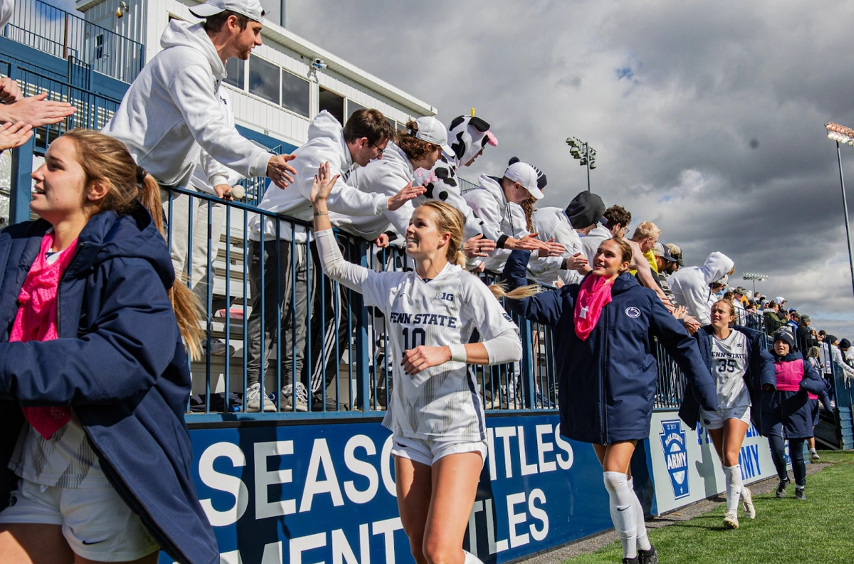 It's a race to the finish line in NCAA women's soccer