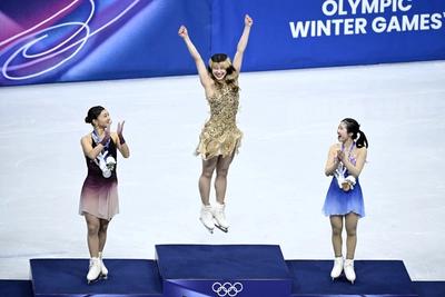 Figure skater Alysa Liu becomes first American woman to win individual Olympic gold medal in 24 years