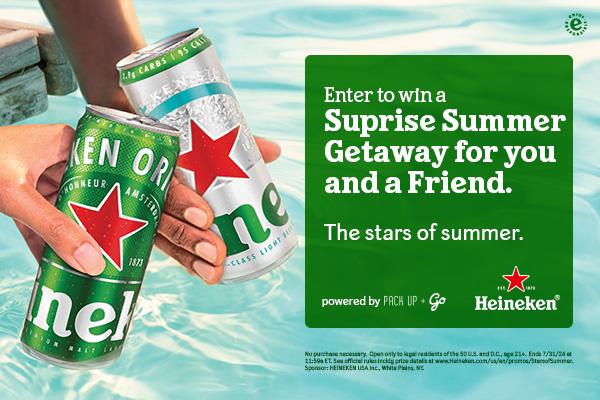 Heineken Silver sweepstakes