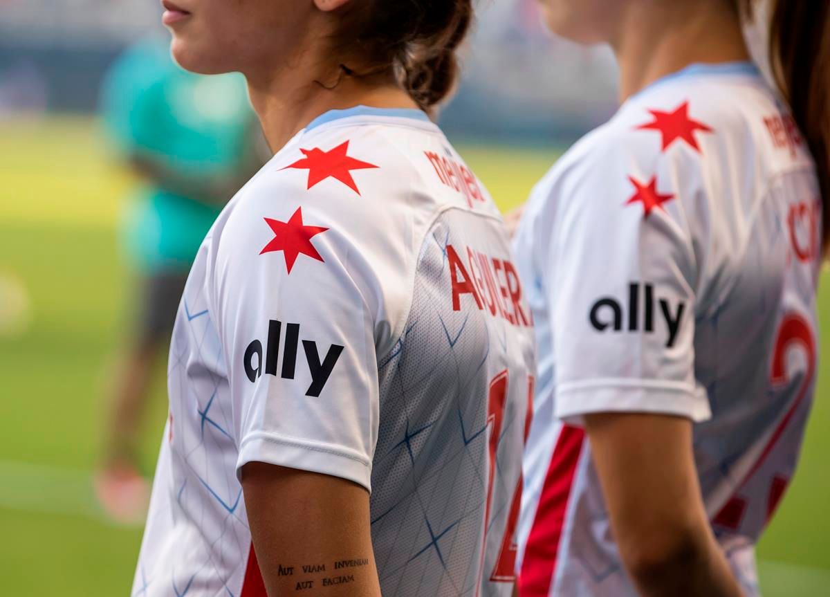 Ally announced a five-year extension of its partnership with the NWSL during halftime of Saturday's championship