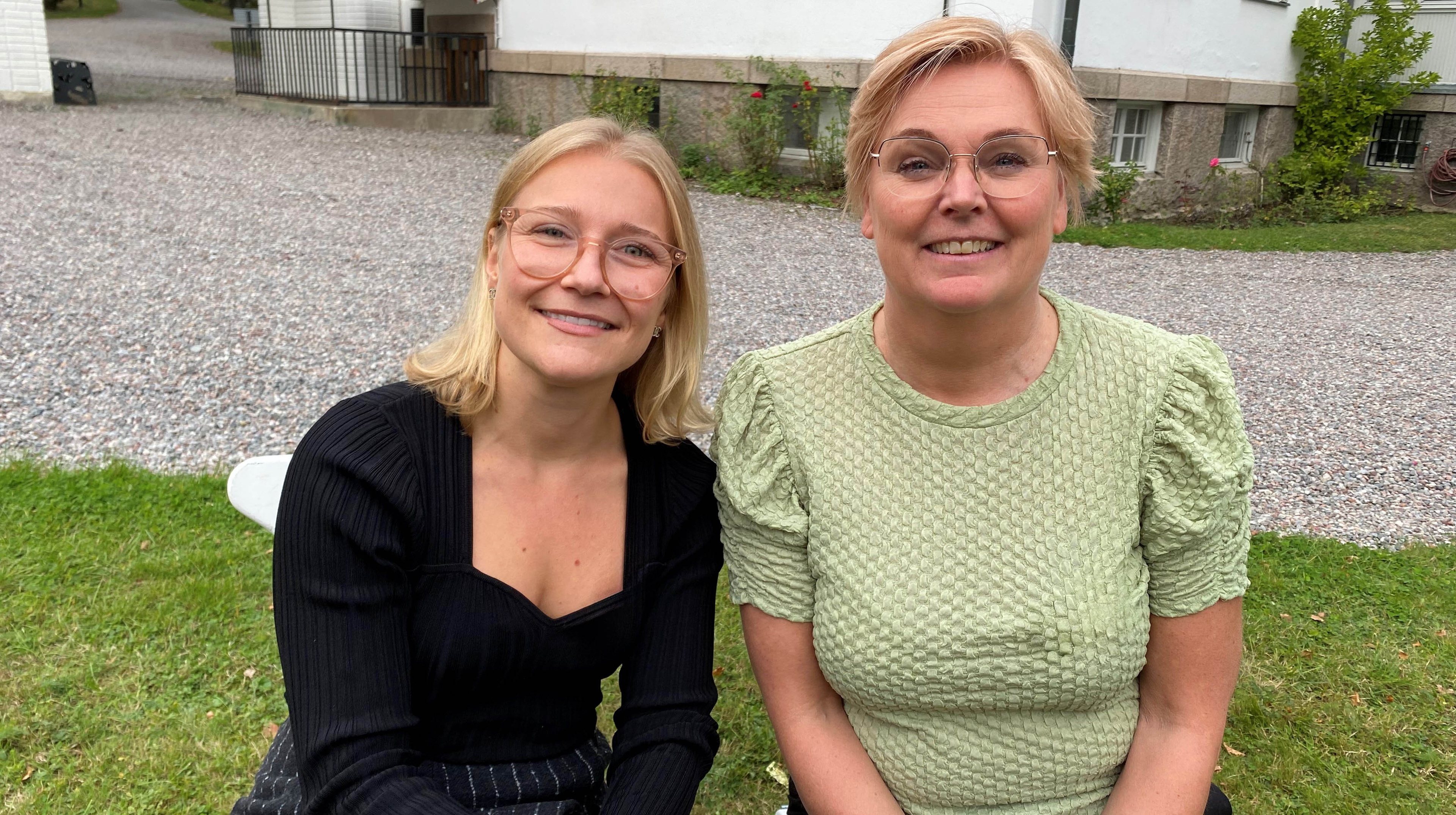 Josefine Göthe och Jessica Heed-Lövgren