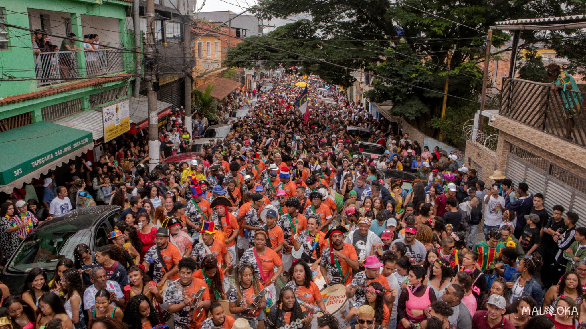 Logo do Bloco do Beco