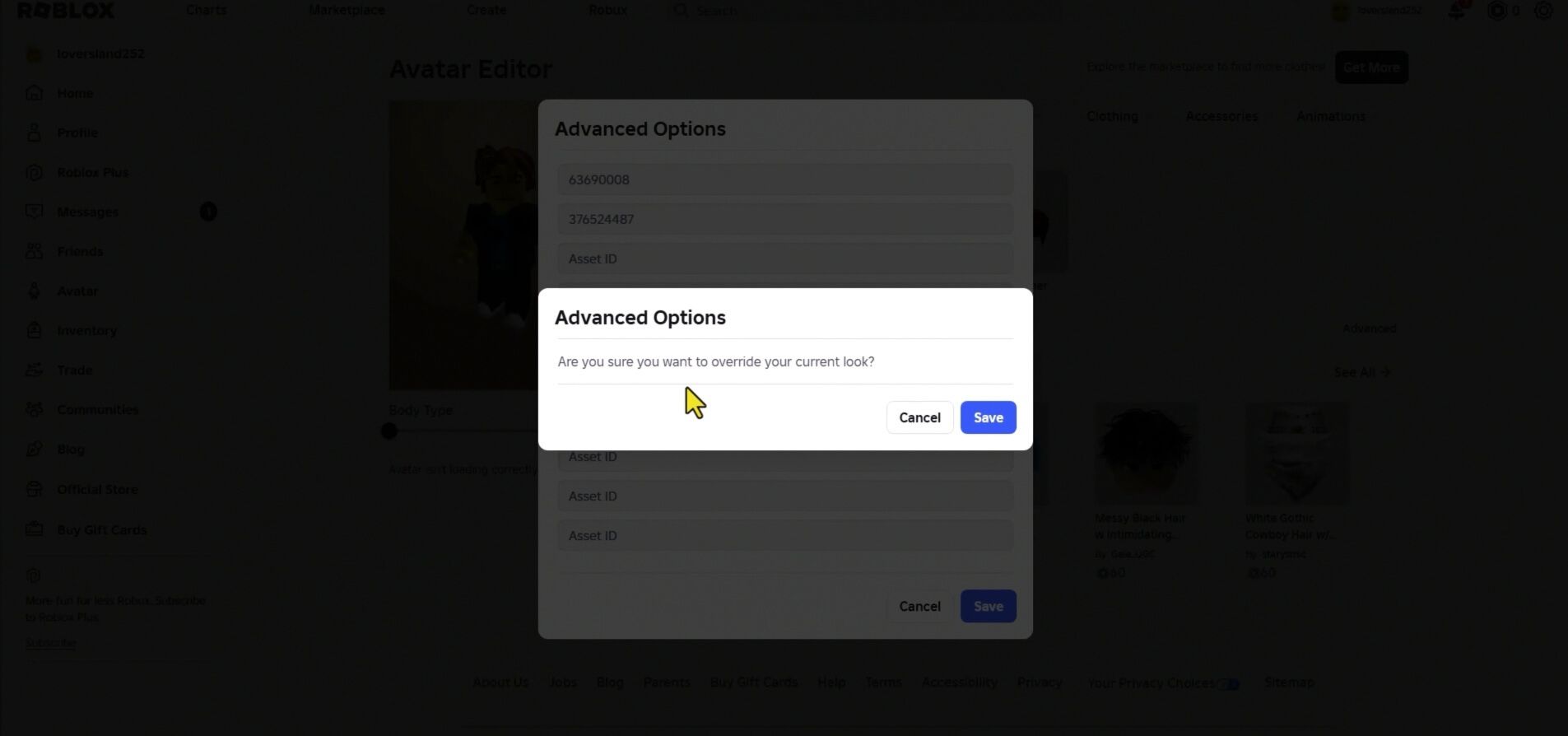 bypass roblox avatar item limit