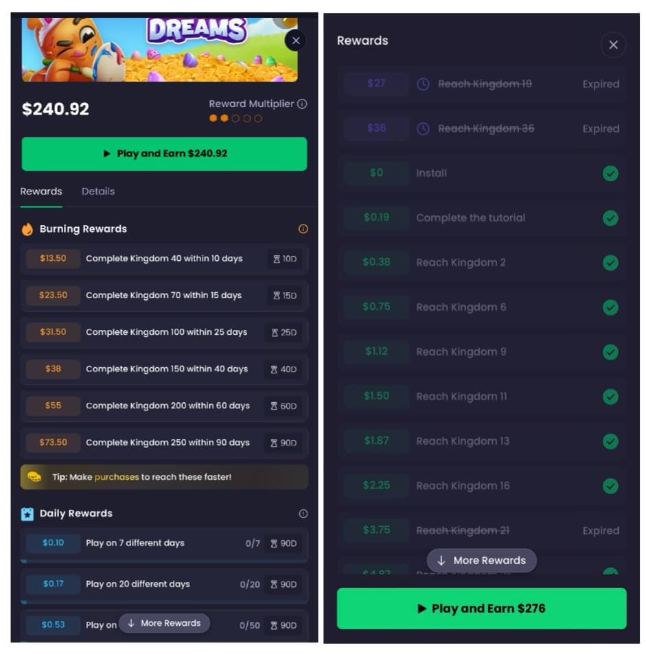 does dice dreams pay real money(1)
