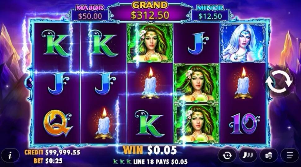 wild spells magician slot game(1) wild spells magician slot game(1)