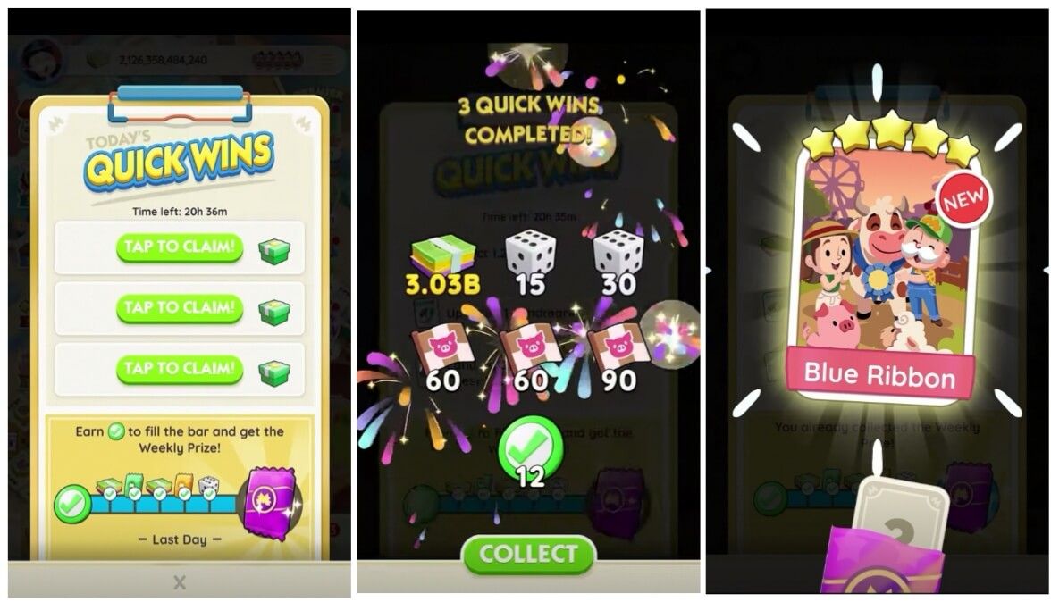 how to get gold stickers monopoly go