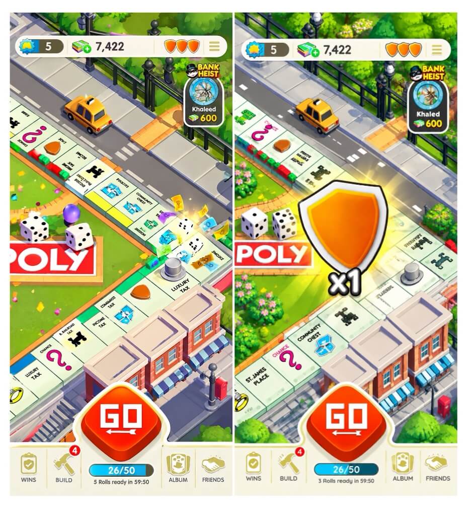get shields monopoly go