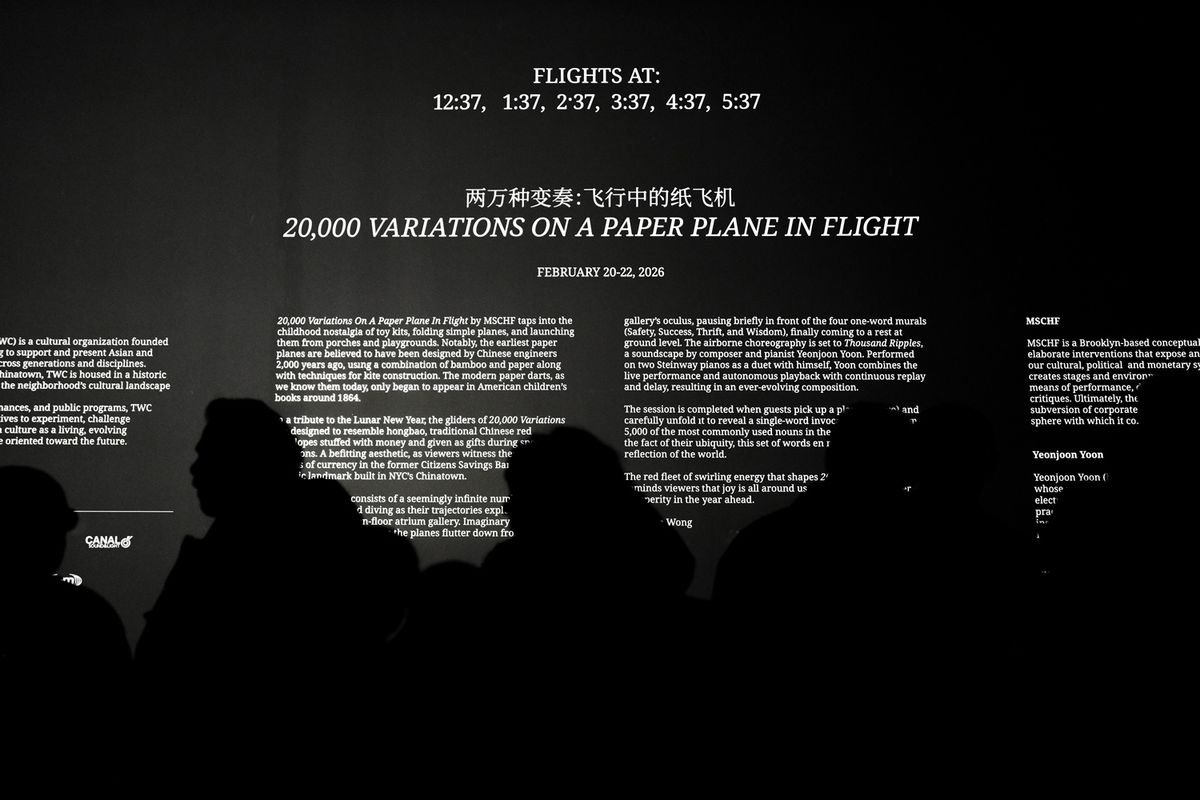 20,000 VARIATIONS ON A PAPER PLANE IN FLIGHT gallery image 3