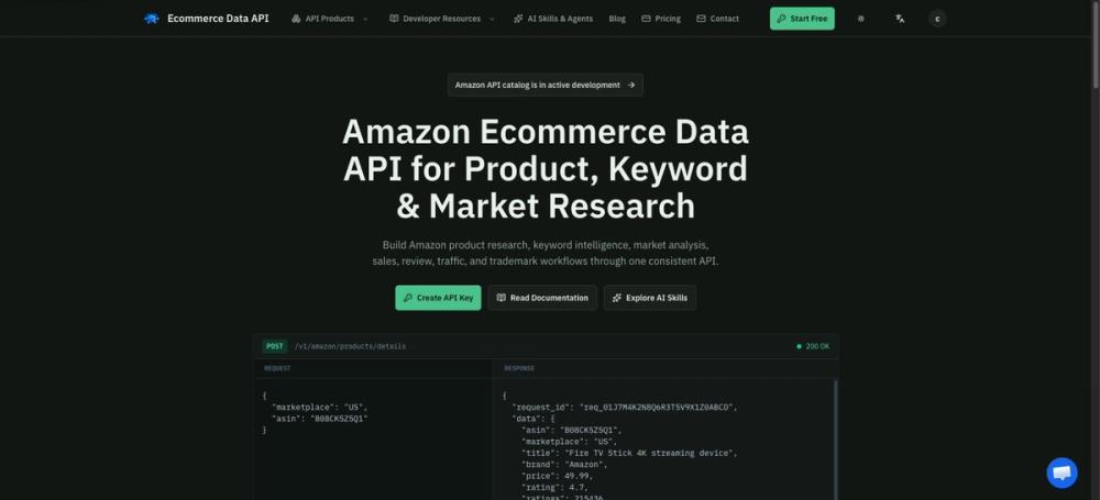 image of Ecommerce Data API image of Ecommerce Data API