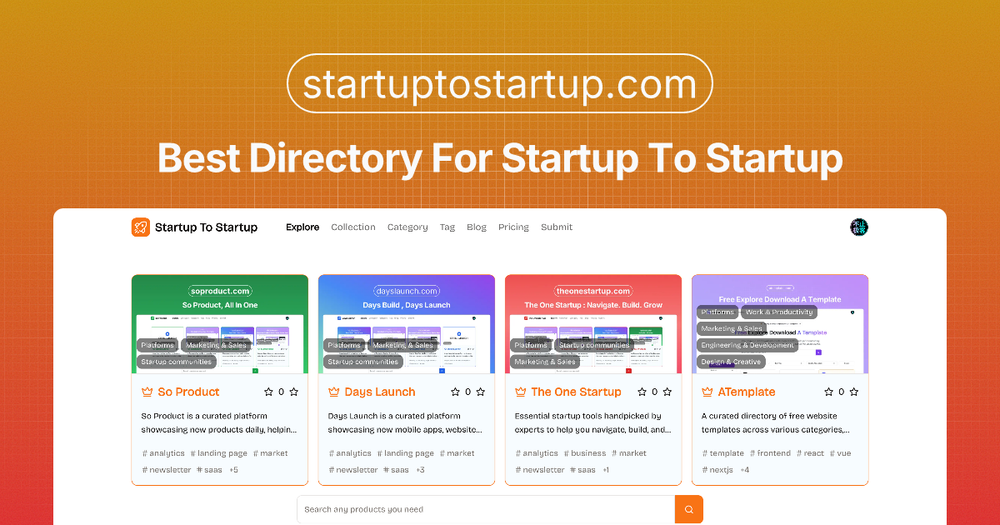 image of Startup To Startup