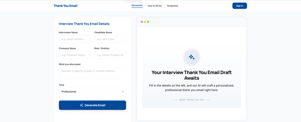 image of Thank you Email AI image of Thank you Email AI