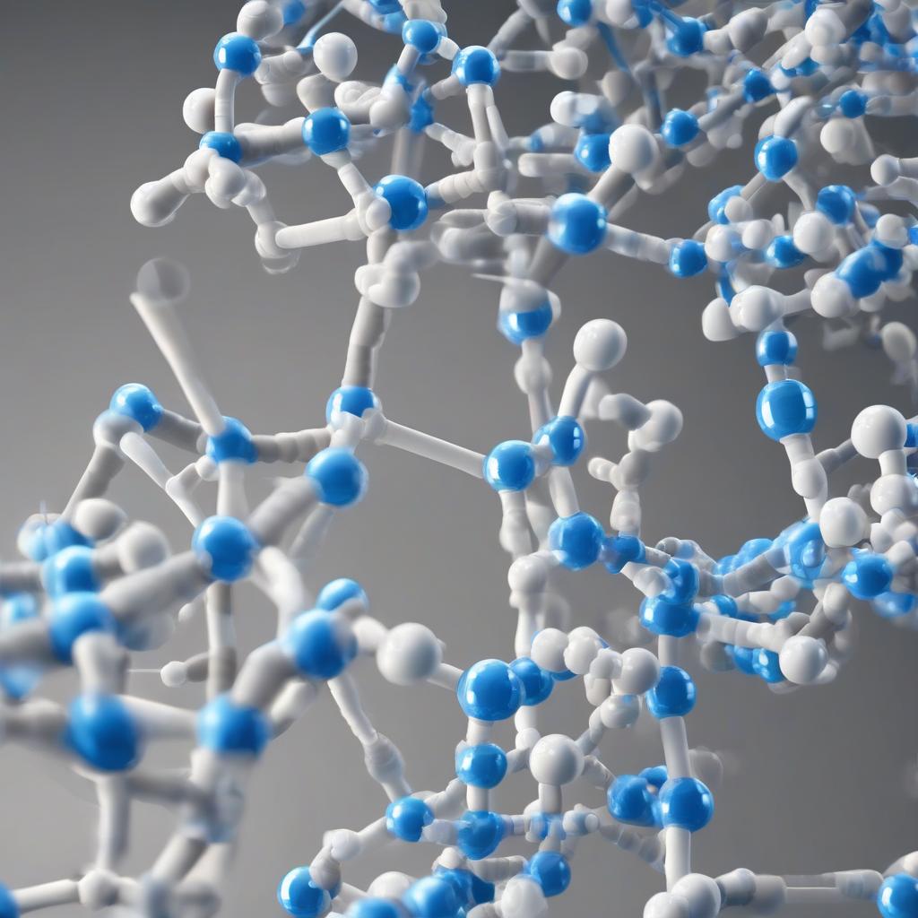PERFORMANCE peptide research illustration for PEG-MGF Peptide Research in Tissue Repair & Cell Regenera...... - Scientific diagram showing molecular structure and clinical applications