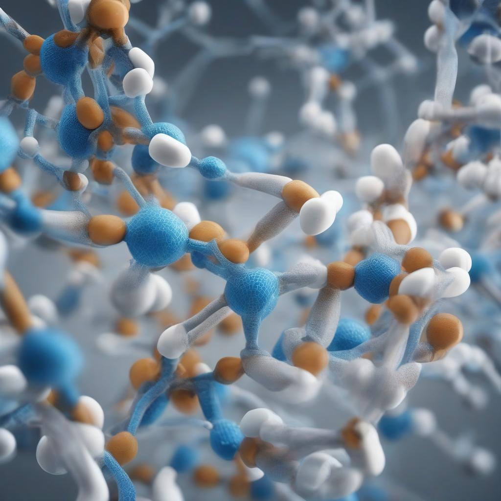 PERFORMANCE peptide research illustration for Peptides vs Proteins - Peptide Information | Research & Clin... - Scientific diagram showing molecular structure and clinical applications