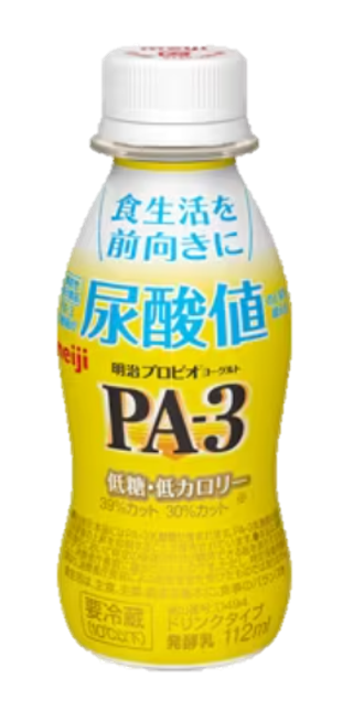 ペットボトルタイプ PA3尿酸値を抑える プロビオヨーグルト 112ml