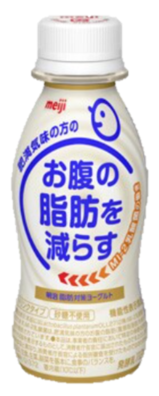 お腹の脂肪を減らす脂肪対策ヨーグルト112ml