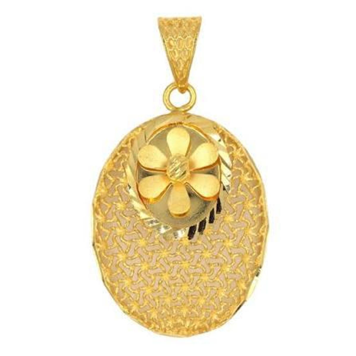 22K Gold Pendant 001