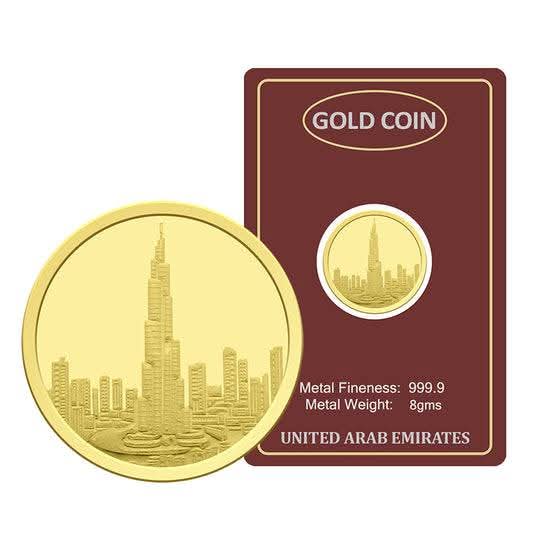 8gm gold coin