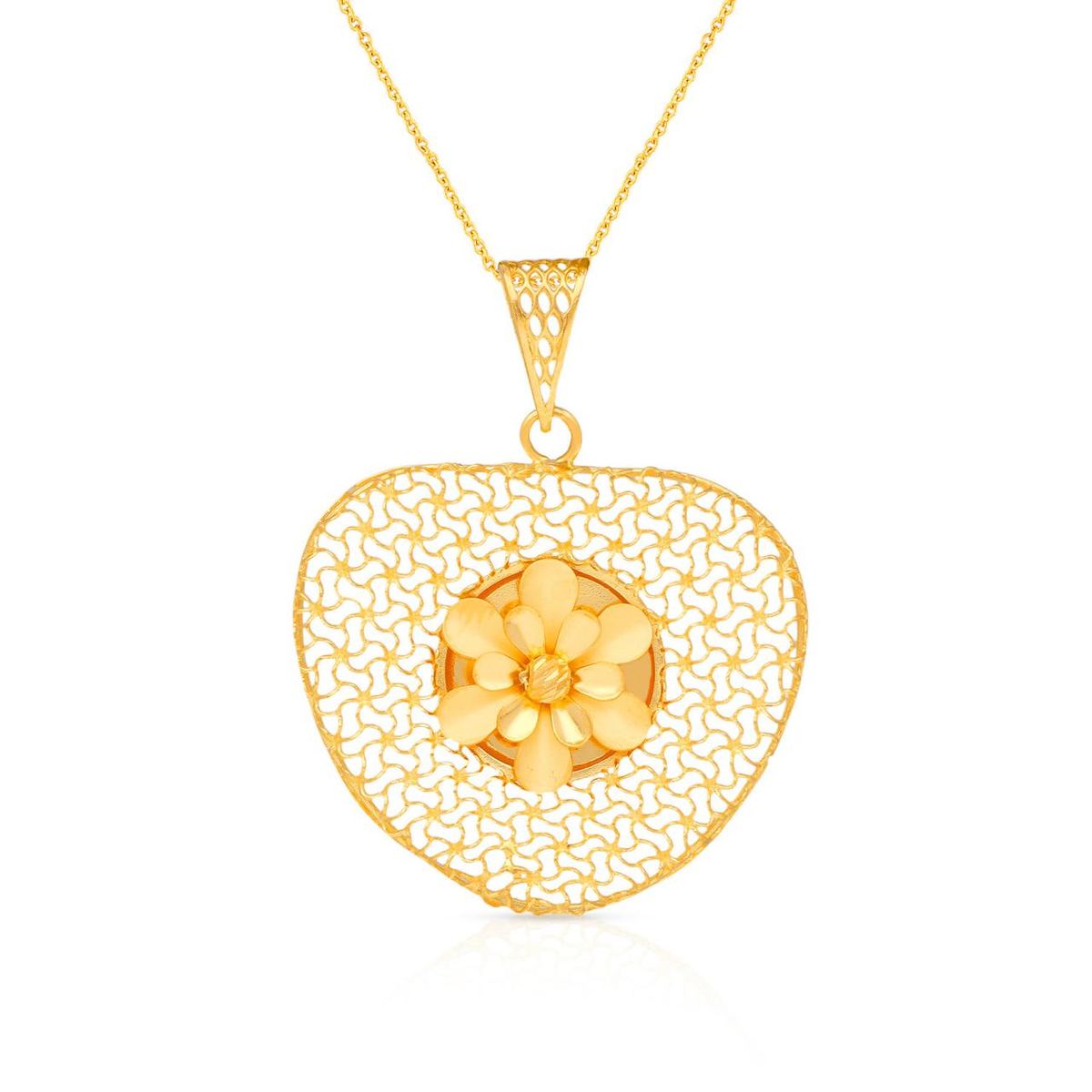 22K Gold Pendant 007