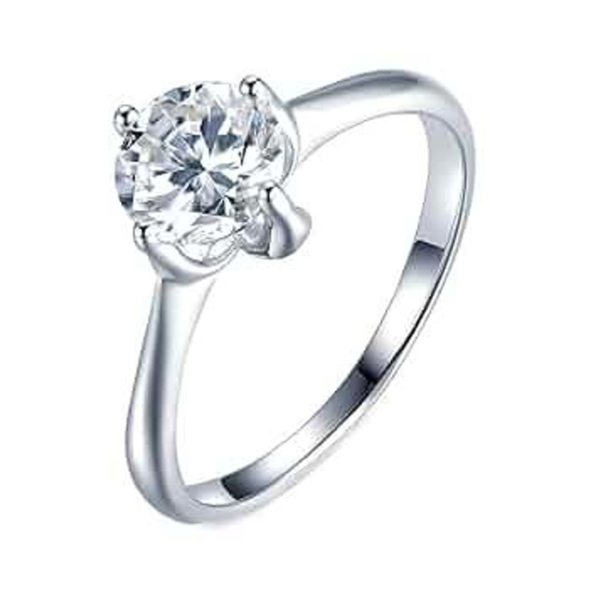 Diamond Solitaire Ring 002
