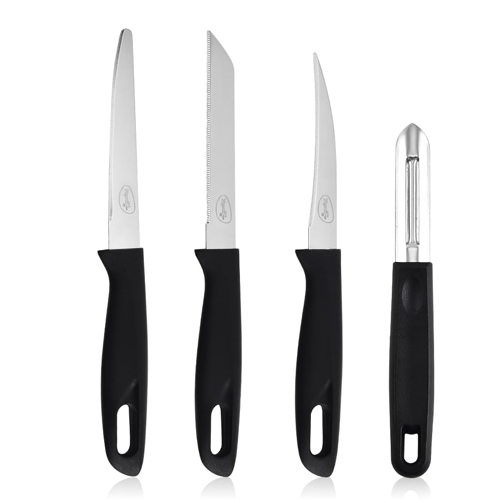 Pigeon by Stovekraft Edge Stainless Steel 4 Pcs Knife Set