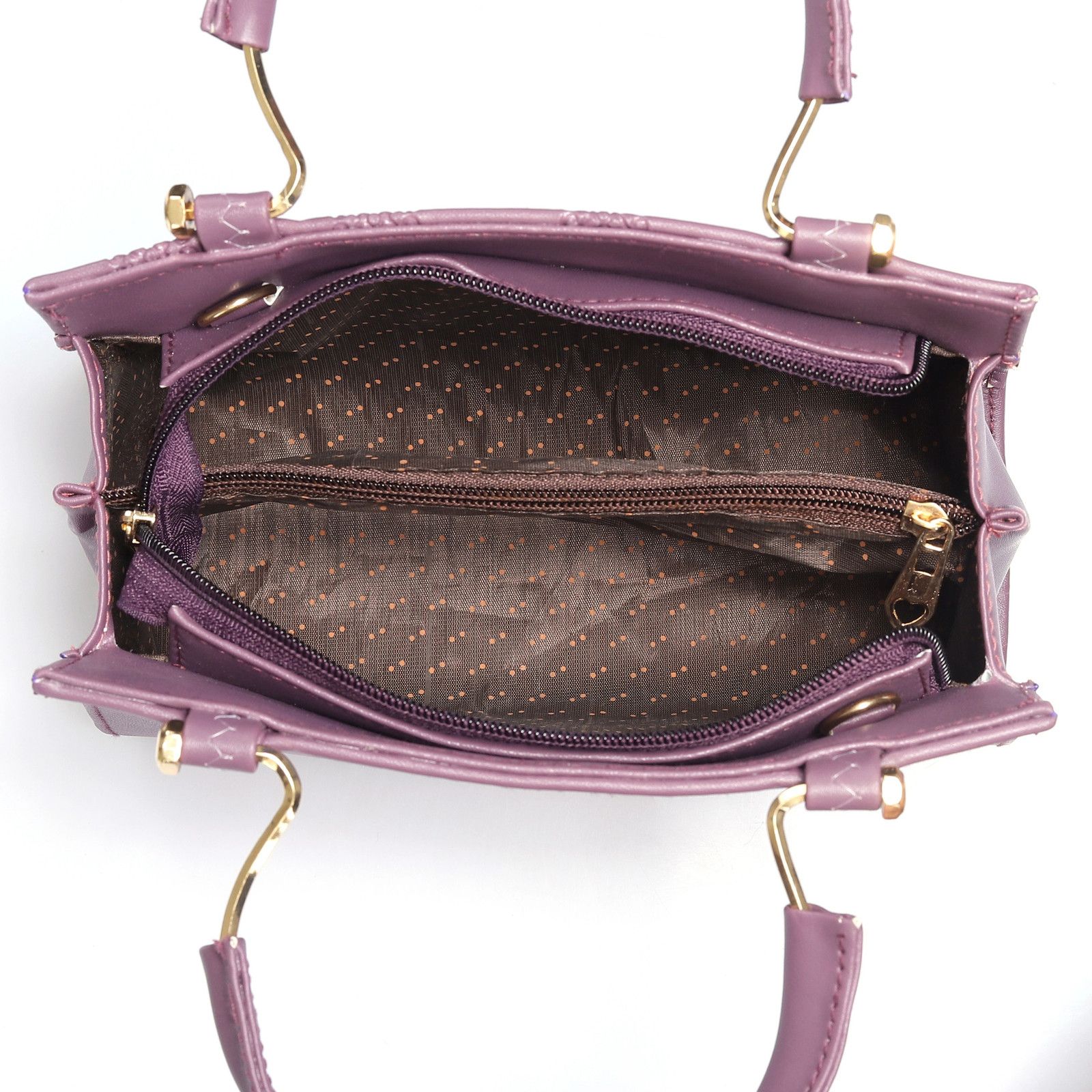 Ross Brown Women Purple Handbag | On Deal - 4