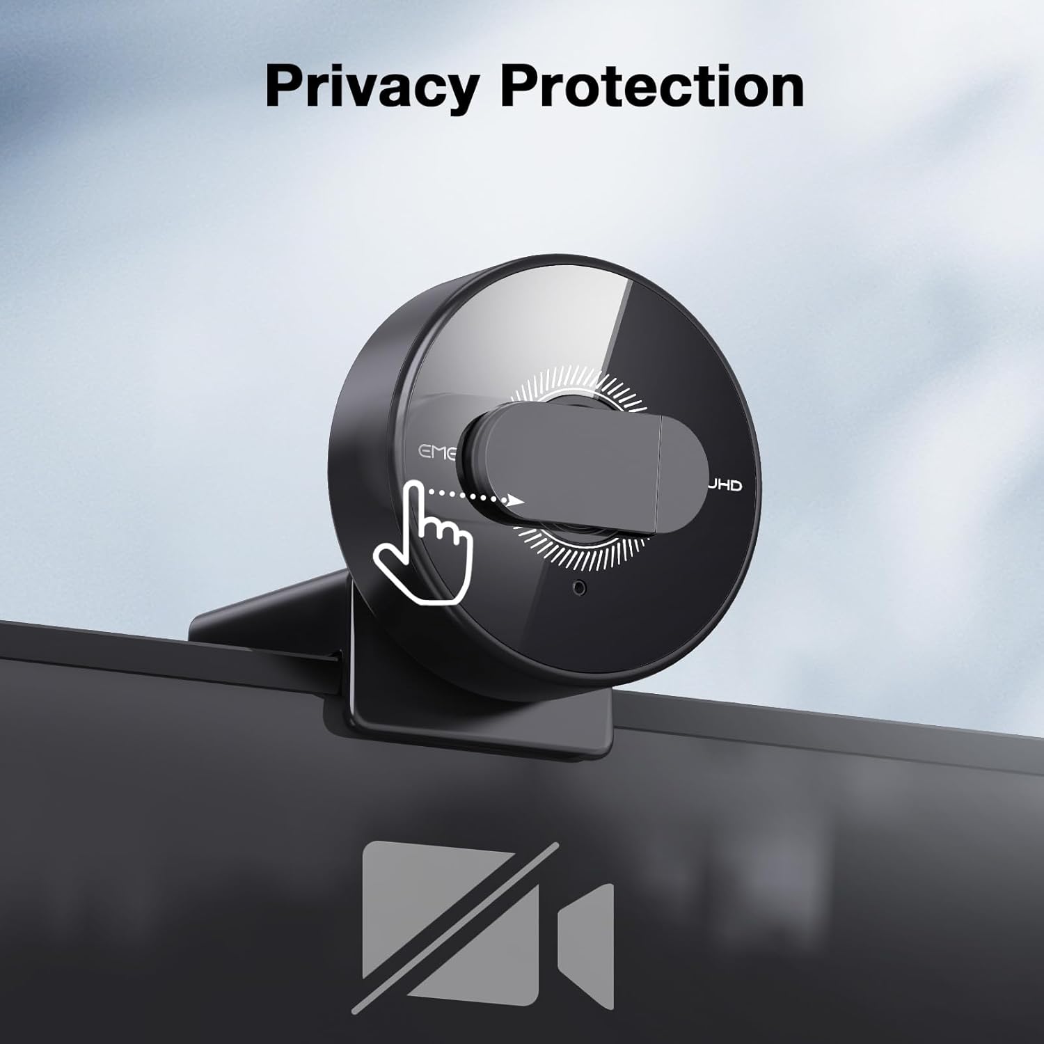 eMeet C950 4K Webcam for PC | 8 Megapixels UHD - 6