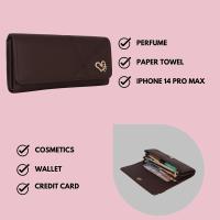 Reshu Casual Brown Clutch Wallet For Women - 6