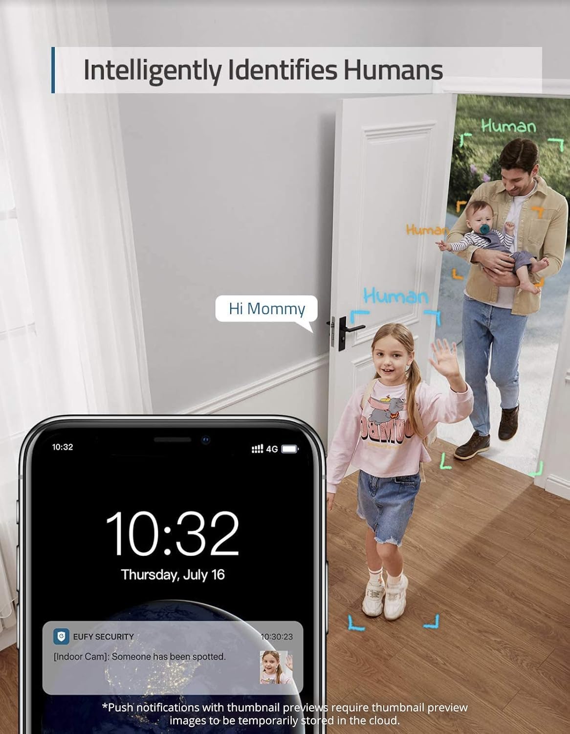 Eufy Security 2K Pan and Tilt, Plug-in Security Indoor Camera - 4