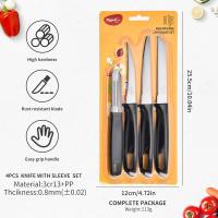Pigeon by Stovekraft Edge Stainless Steel 4 Pcs Knife Set - 5