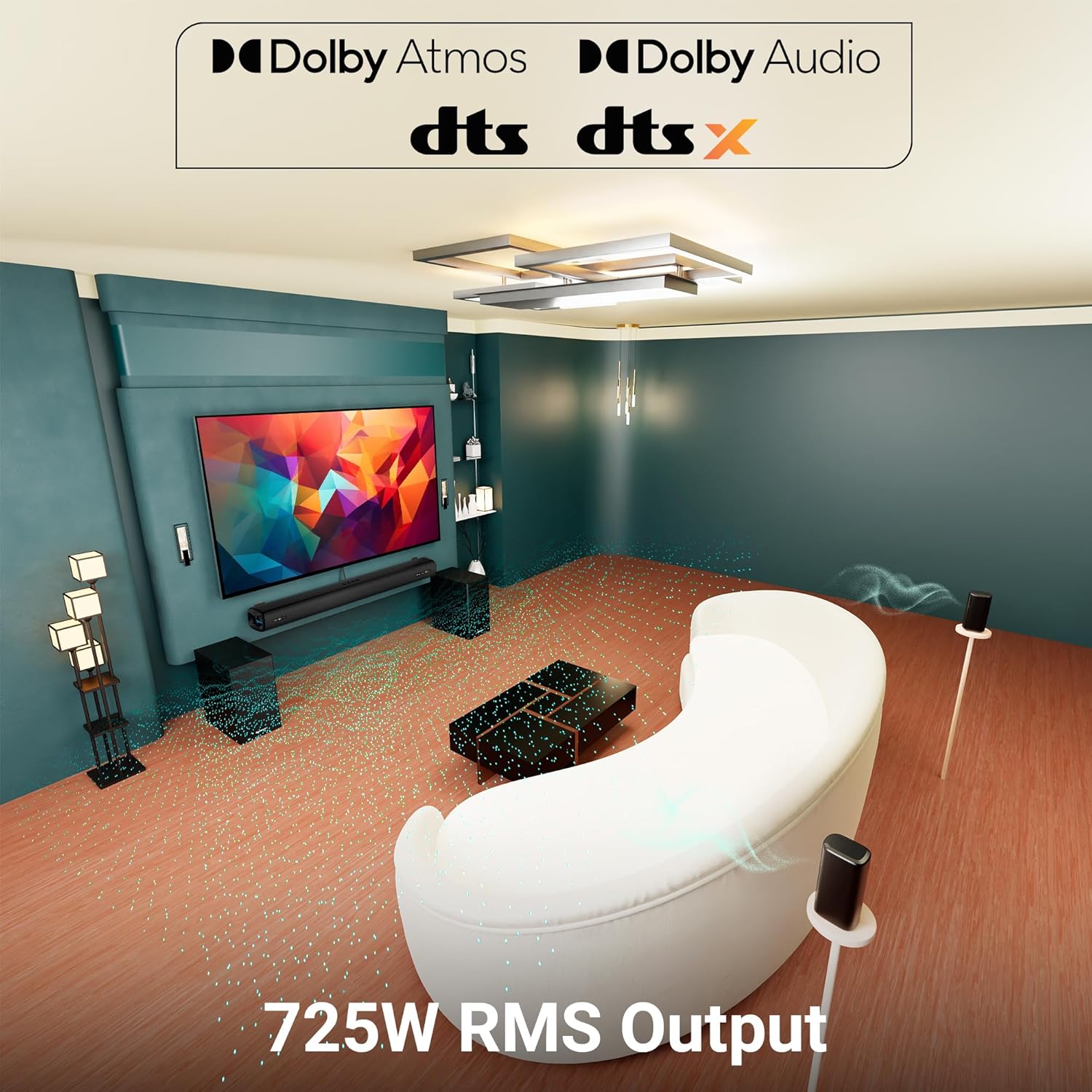 ZEBRONICS Juke Box Dolby Atmos Home Theaters With RGB LED - 3