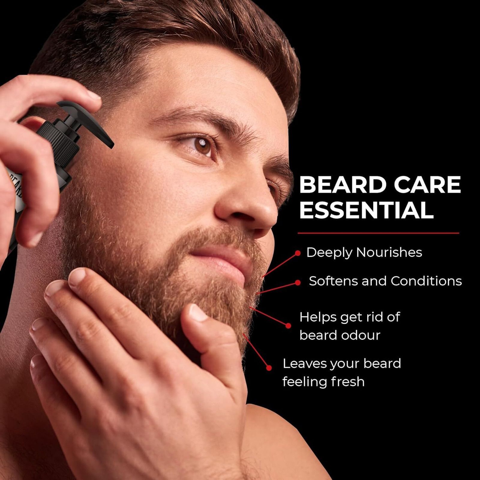 BEARDO Godfather Beard Wash for men 100 ml - 4