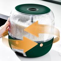 Delavala | 360° Rotating 6 Grid Large Grain Dispenser - 6